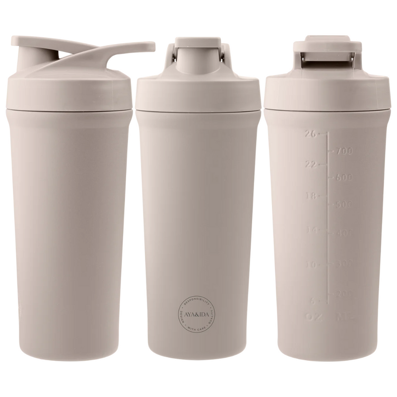 Køb Shaker Bottle 750 ml | 179,95 | Fri fragt over 149 kr. | Hurtig levering | Dag til dag levering | AYA&IDA | Flaske, Protein shaker