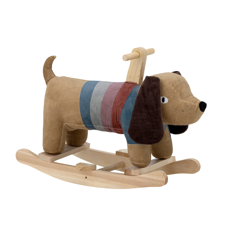 Køb Gyngehest Hund Charlie Brun | 1.149,00 | Fri fragt over 149 kr. | Hurtig levering | Dag til dag levering | Mini by Bloomingville |