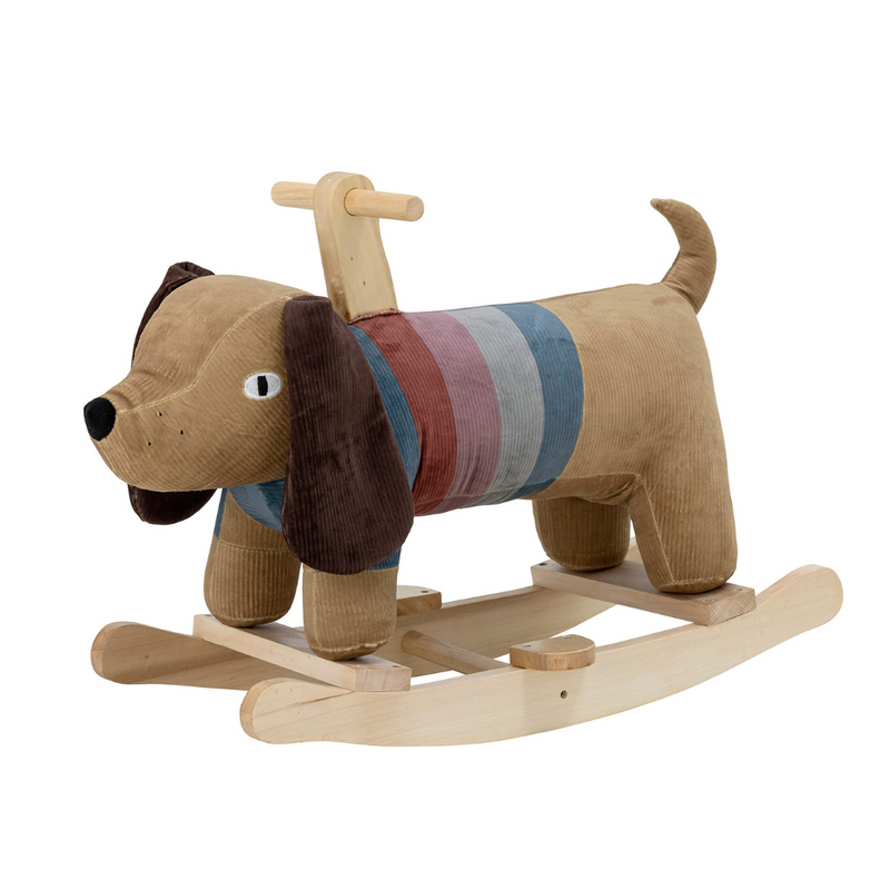 Køb Gyngehest Hund Charlie Brun | 1.149,00 | Fri fragt over 149 kr. | Hurtig levering | Dag til dag levering | Mini by Bloomingville |