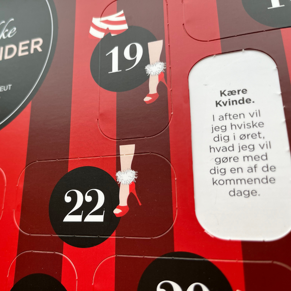 Køb Den frække julekalender. Perfekt gaveidé | Hurtig levering | Fri fragt fra 249 kr 