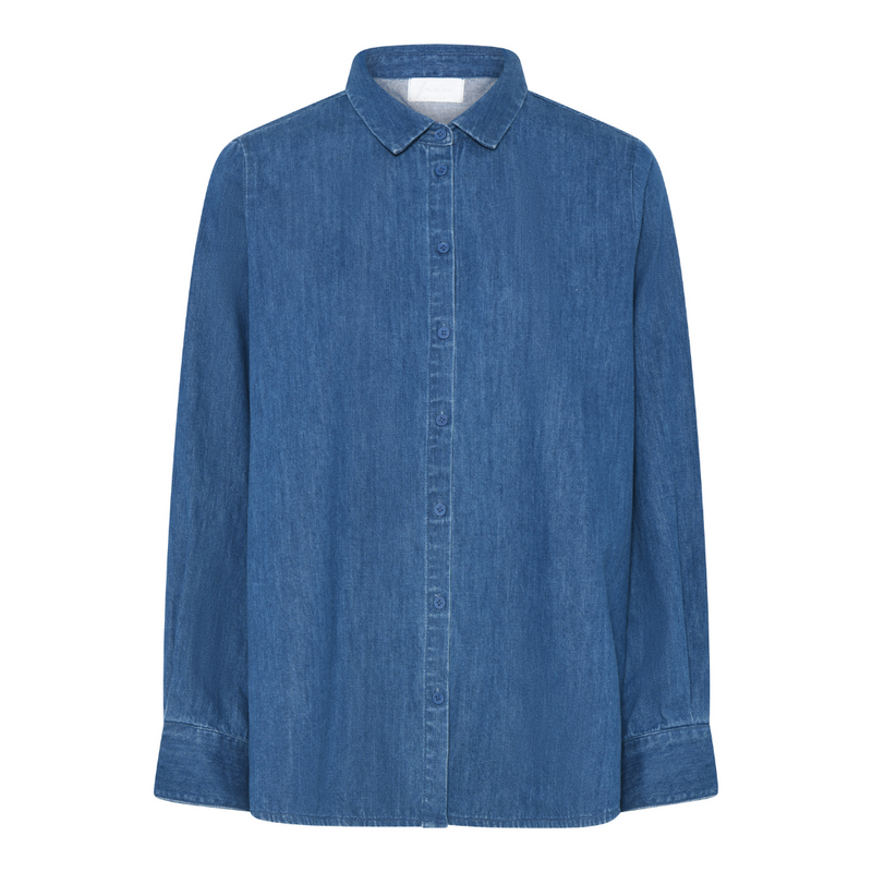 Skjorte Dhaka - Clear Blue Denim