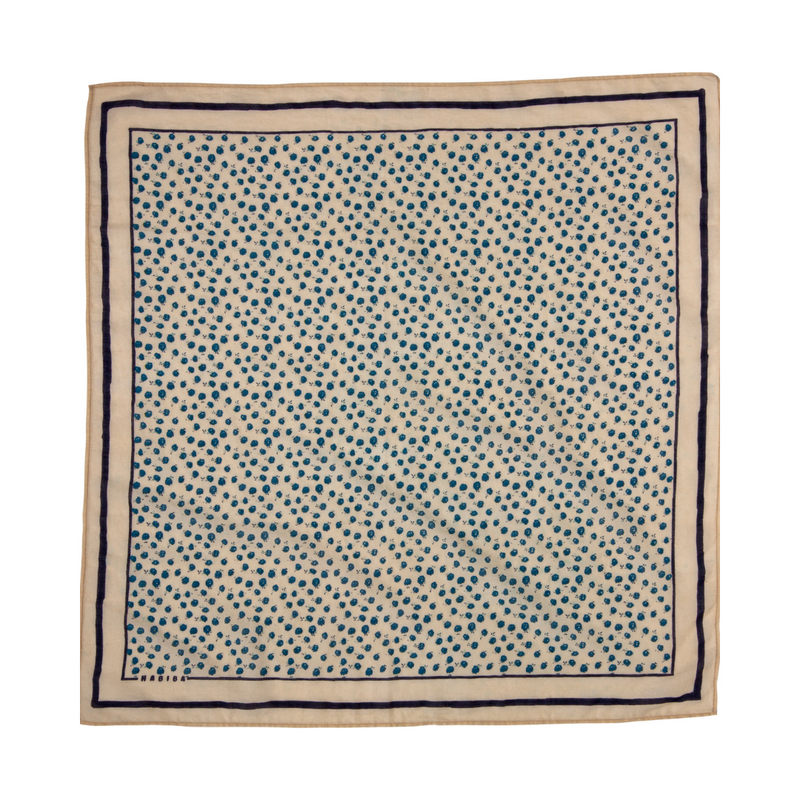 Køb Tørklæde New Dawn Bandana - Blue Moon | 249,95 | Fri fragt over 149 kr. | Hurtig levering | Dag til dag levering | Habiba | Hår, Tørklæde, Unika, Hårbånd, Pandebånd, Økologisk, Bomuld