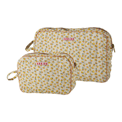 Køb Toilettaske New Dawn Limone | fra 299,95 | Fri fragt over 149 kr. | Hurtig levering | Dag til dag levering | Habiba | Etui, Clutch, Taske, Rejse, Toiletsager, Blå