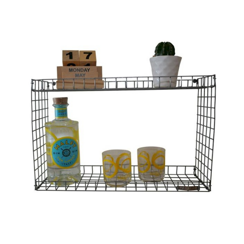 Køb Hylde RACK S - Rustic grey | 699,00 | Fri fragt over 149 kr. | Hurtig levering | Dag til dag levering | Kalager Design |