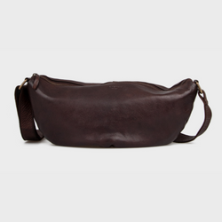 Luksuriøs og praktisk taske i skind | Crossbody Urban | Findes i to farver |  Brun & Sort | Hurtig levering | Fri fragt fra 249 kr