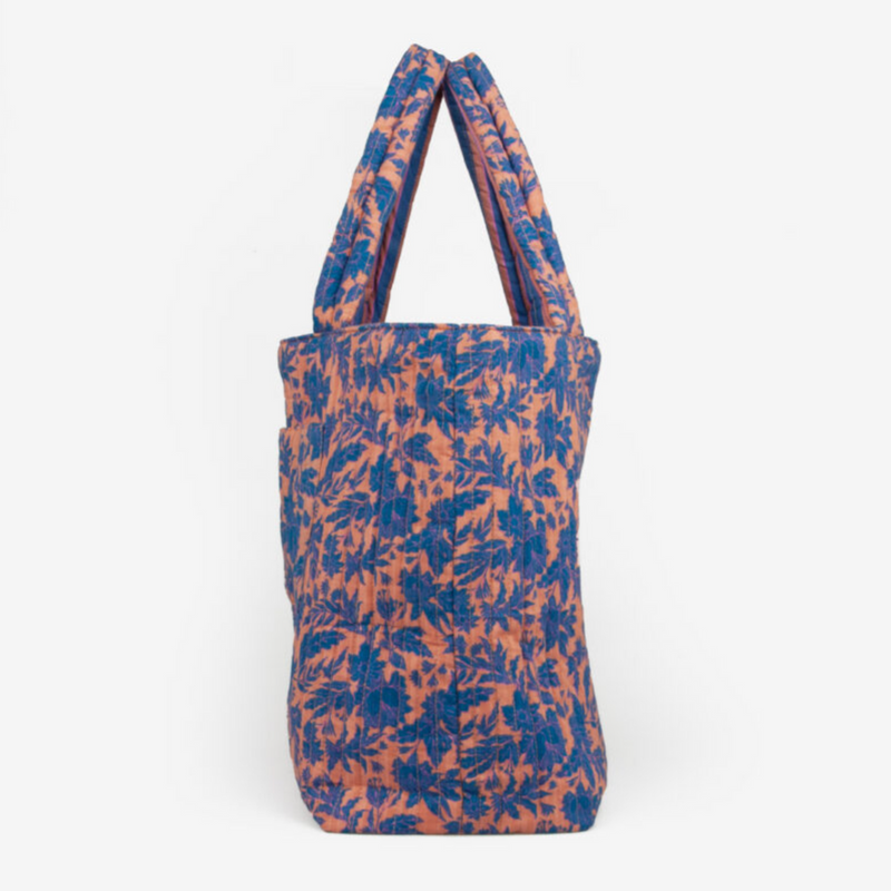 Vendbar Shopper Tyra Bloom Blue Floral